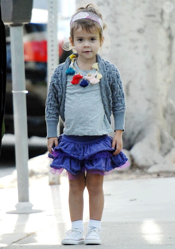En janvier 2011, la petite Honor a eu le droit de choisir elle même ses vêtements... et ça se voit !