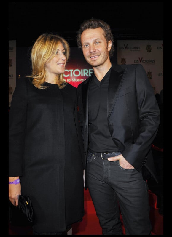 Sinclair et Amanda Sthers lors des Victoires de la musique en mars 2011