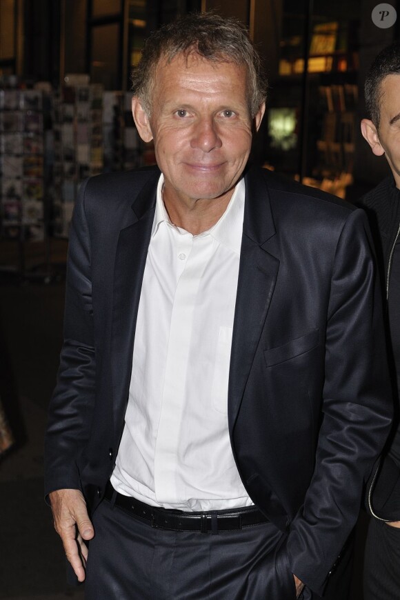 Patrick Poivre d'Arvor en novembre 2010 au Cafe de Flore