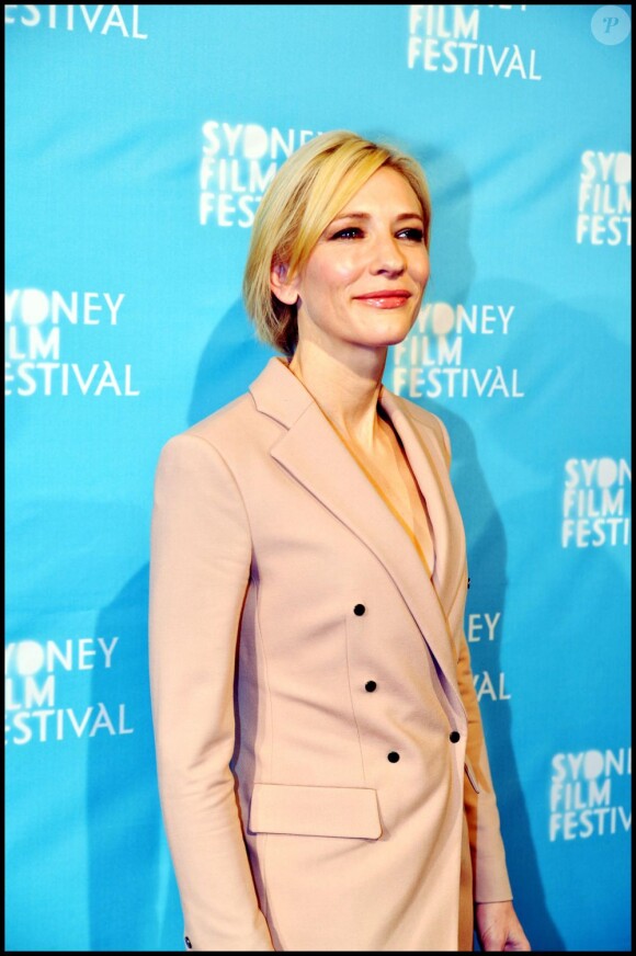 Cate Blanchett à l'occasion de la présentation de Hannah, lors de l'ouverture du Festival du Film de Sydney, le 8 juin 2011.