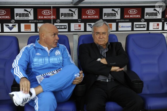 José Anigo et Jean-Claude Dassier, au Stade Vélodrome en 2010.