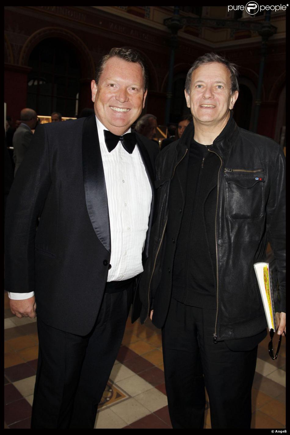 Michel Adé et Francis Huster lors de la vingtième édition ...