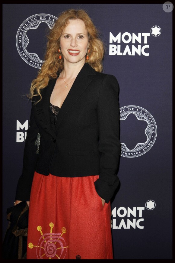 Florence Darel lors de la vingtième édition du Prix Montblanc de la Culture, le 9 juin 2011.