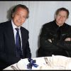 Michel Leeb et Francis Huster lors de la vingtième édition du Prix Montblanc de la Culture, le 9 juin 2011.