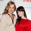 Jessica Capshaw et Sasha Spielberg lors de l'avant-première du film The Art of Getting By à New York le 13 juin 2011