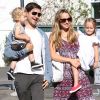 Tobey Maguire en famille dans les rues de Los Angeles