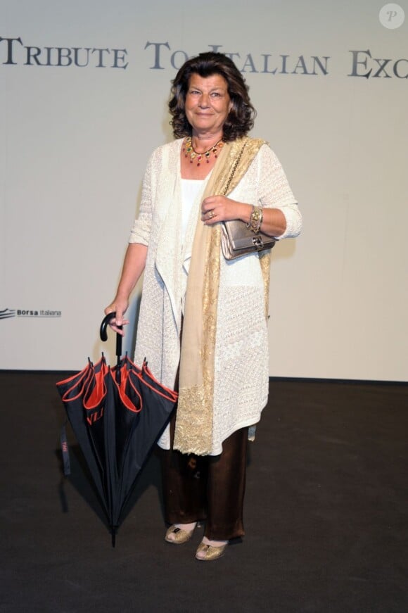 Fulvia Visconti Ferragamo à la soirée Tribute to Italian Excellente qui honore le mileu de la mode en Italie. Milan, 17 juin 2011