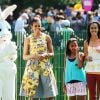 Michelel Obama et ses filles en avril 2011