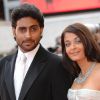 Aishwarya Rai et Abhishek Bachchan au festival de Cannes en mai 2007