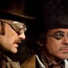 Jude Law, Robert Downey Jr. et leurs drôles de lunettes dans Sherlock Holmes 2, en salles le 25 janvier 2012.