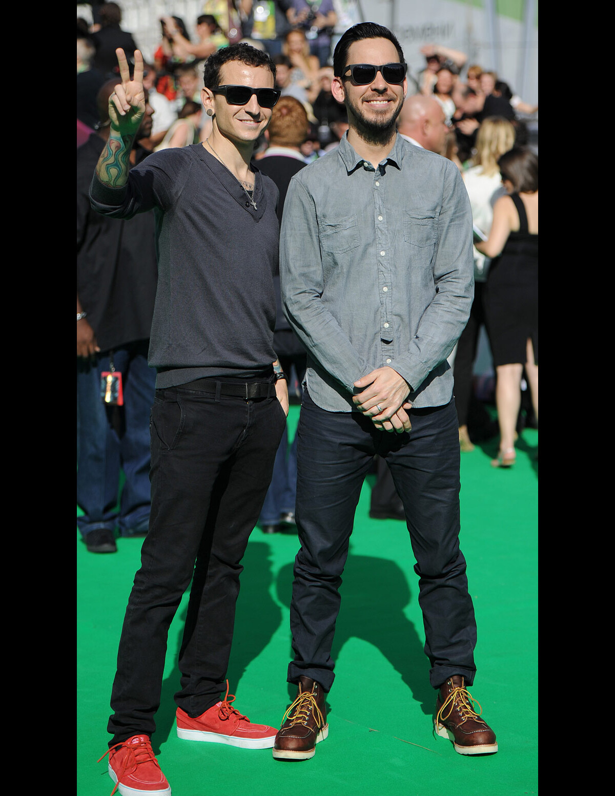 Photo Les membres de Linkin Park lors de l