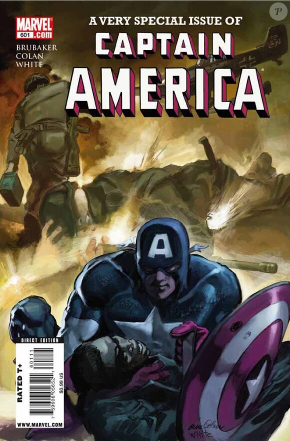 Captain America vu par Gene Colan.
