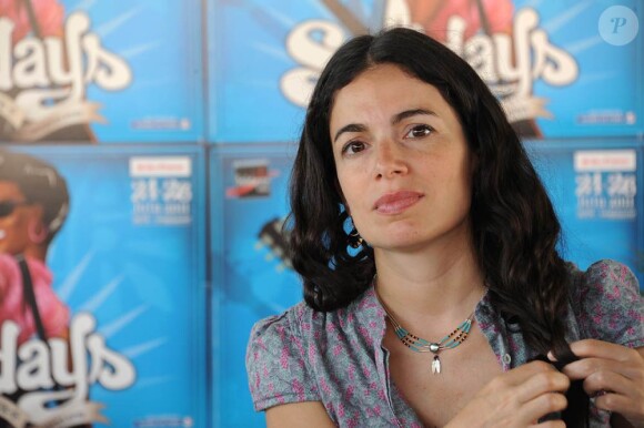 Yael Naim lors des Solidays 2011