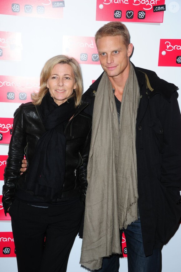 Claire Chazal et Arnaud Lemaire en février 2011.