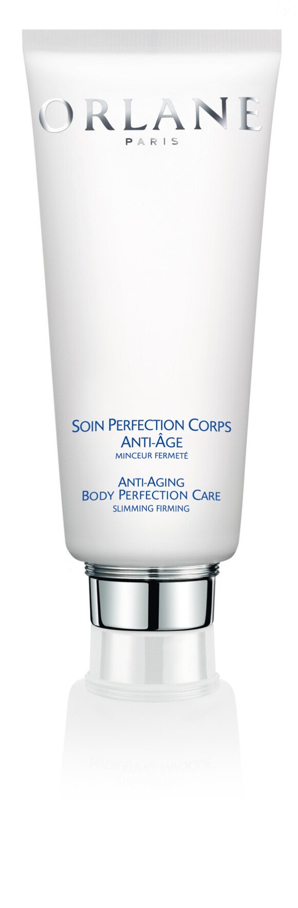 Le Soin Perfection Corps Anti-âge d'Orlane agit sur le vieillissement cutané, idéal pour retrouver une peau ferme et tendue. 87 euros le tube de 200 ml.