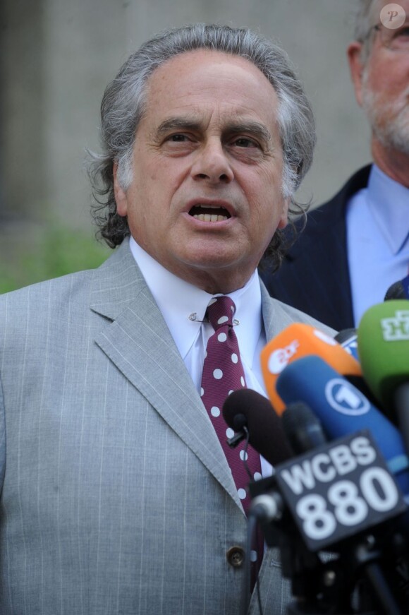 L'un des avocats de Dominique Strauss-Kahn, Benjamin Brafman à New York le 06 juin 2011