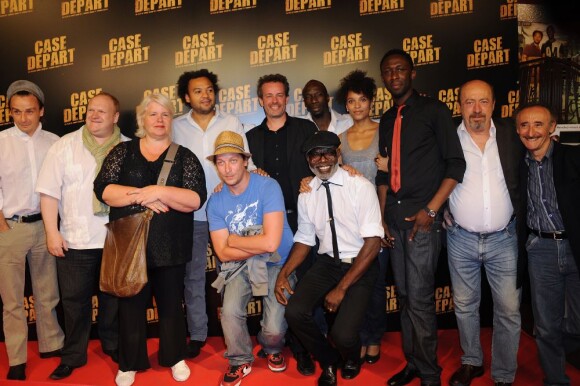L'avant-première de Case Départ, le 5 juillet 2011 à Paris réunissait toute l'équipe du film