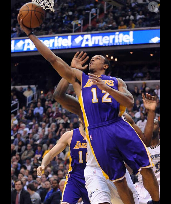 Le basketteur des Lakers Shannon Brown