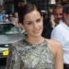 Emma Watson, à sa sortie du Ed Sullivan Theater, à New York, où elle a enregistré le David Letterman Show, le lundi 11 juillet.