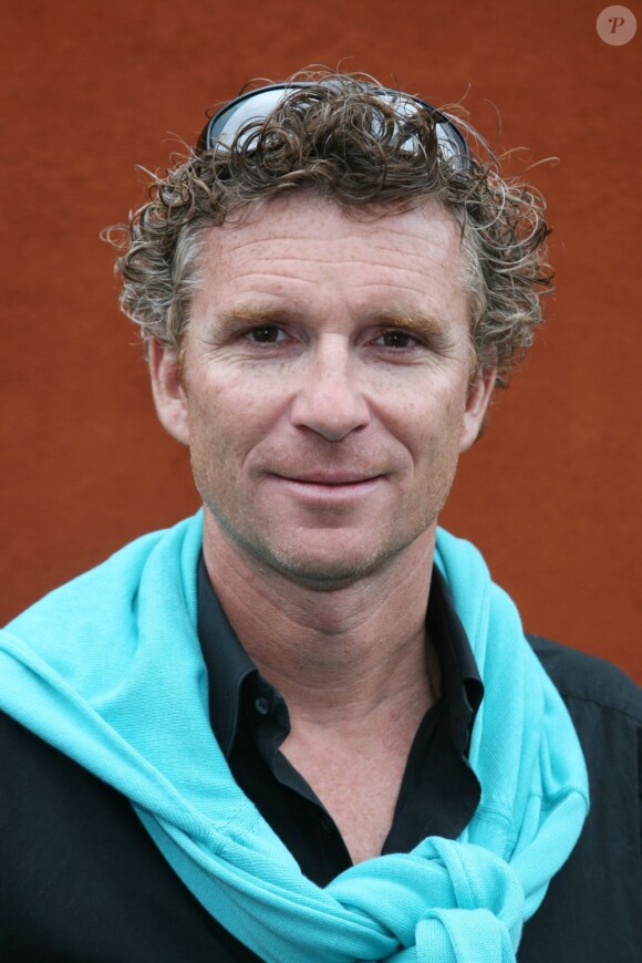 Denis Brogniart à Roland Garros en mai 2009