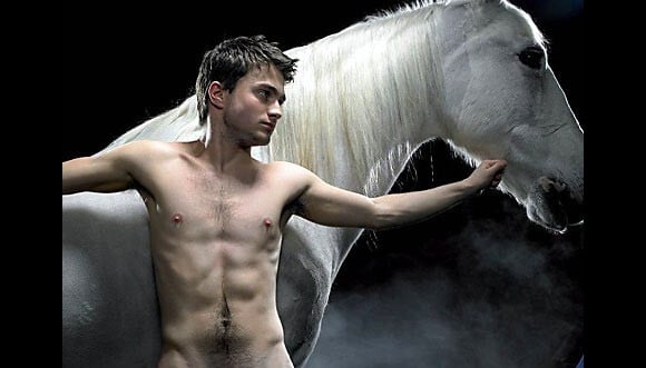 Daniel Radcliffe dans la pièce Equus