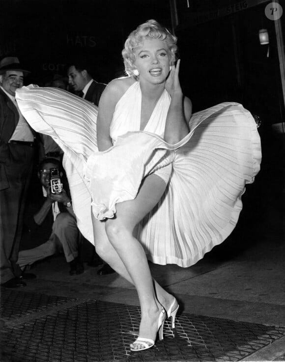 Marilyn Monroe en 1954 pour le film Sept ans de reflexion