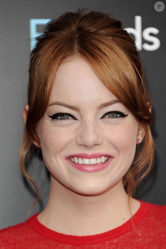 Emma Stone à l'avant-première de Sexe entre Amis à New York, le 18 juillet 2011