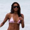 Ciara à la plage à Miami le 18 juillet 2011