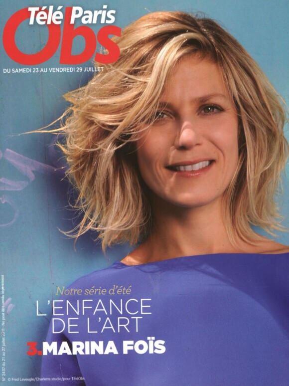 La couverture du TéléObs, supplément du Nouvel Observateur du 21 juillet 2011