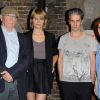Claude Miller, Marina Hands, James Thierrée et Maya Sansa lors de la présentation du film Voyez comme ils dansent à Paris le 5 juillet 2011