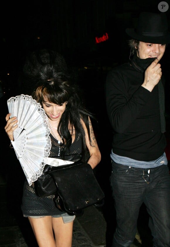 Amy Winehouse et Pete Doherty en mai 2008