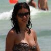 Adriana Lima : une vraie sirène sur les plages de Floride le 25 juillet 2011