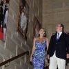 Le prince Albert et la princesse Charlene de Monaco consacraient jeudi 21 juillet leur première sortie officielle, au lendemain de leur retour de lune de miel, à l'exposition L'Histoire du mariage princier prolongeant la magie de leur noce.