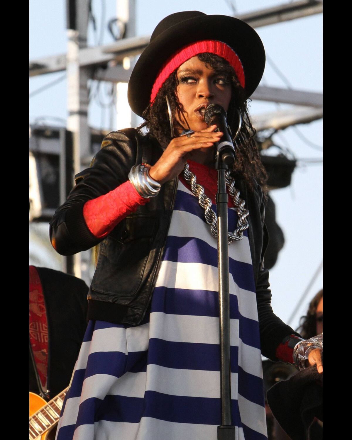 Photo : Lauryn Hill en avril 2011. - Purepeople