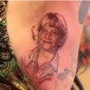 Jesse James découvre son portrait tatoué sur le corps de sa chérie Kat Von D, aujourd'hui ils sont séparés