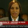 Conférence de presse de Nafissatou Diallo à New York, le 28 juillet 2011.
