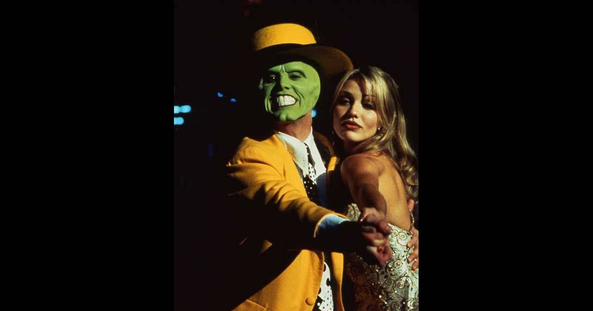 Masque The Mask - Jim Carrey / Cameron Diaz - Déguisement Halloween Cosplay - Neuf Sans étiquette