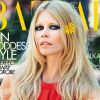 Claudia Schiffer a pris la pose pour les magazines Harper's Bazaar anglais (juillet), grec et tchèque en août. 