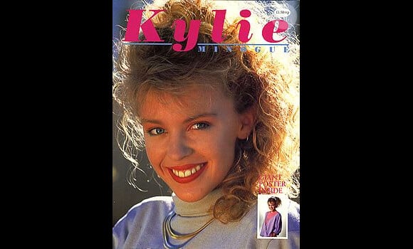 Kylie Minogue à 19 ans, en couverture de l'édition anglaise du magazine Other. 1987.