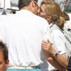 Le 1er août 2011, au premier jour de la 30e Copa del Rey au large de Majorque, l'infante Cristina et son époux Iñaki partageaient un moment de tendresse, entourés de leurs enfants au Yacht club royal de Majorque.