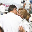Le 1er août 2011, au premier jour de la 30e Copa del Rey au large de Majorque, l'infante Cristina et son époux Iñaki partageaient un moment de tendresse, entourés de leurs enfants au Yacht club royal de Majorque. 