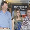 La famille royale d'Espagne étonnamment lookée à Majorque. 4 août 2011