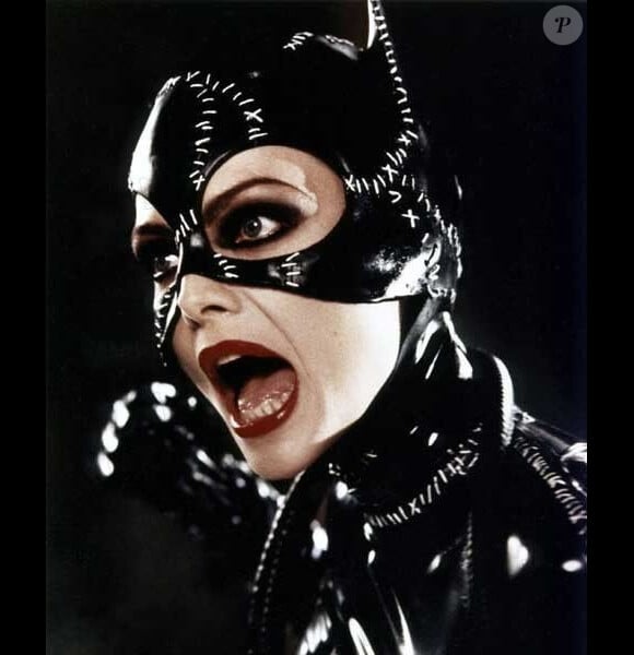 Michelle Pfeiffer est Selina Kyle/Catwoman dans Batman le défi, 1991.