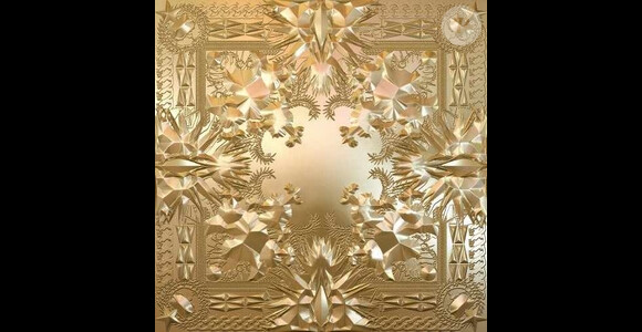 Kanye West et Jay-Z, pochette de l'album Watch The Throne, sortie prévue le 8 août 2011.