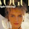 16 ans, et déjà tout d'une grande : Uma Thurman couvre le numéro de mai du Vogue britannique.