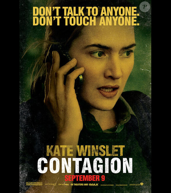 L'affiche du film Contagion avec Kate Winslet