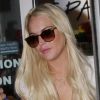 Lindsay Lohan quitte un centre de spa à New York, samedi 13 août 2011.