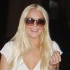 Lindsay Lohan quitte un centre de spa à New York, samedi 13 août 2011.