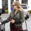Hilary Duff, enceinte, et son mari, Mike Comrie s'offrent une séance shopping en amoureux à Malibu, le 14 août 2011