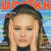 1993 : Vanessa Paradis traverse les frontières et devient à seulement 20 ans une star internationale. Couverture du magazine finlandais Suosikki. Mai 1993.